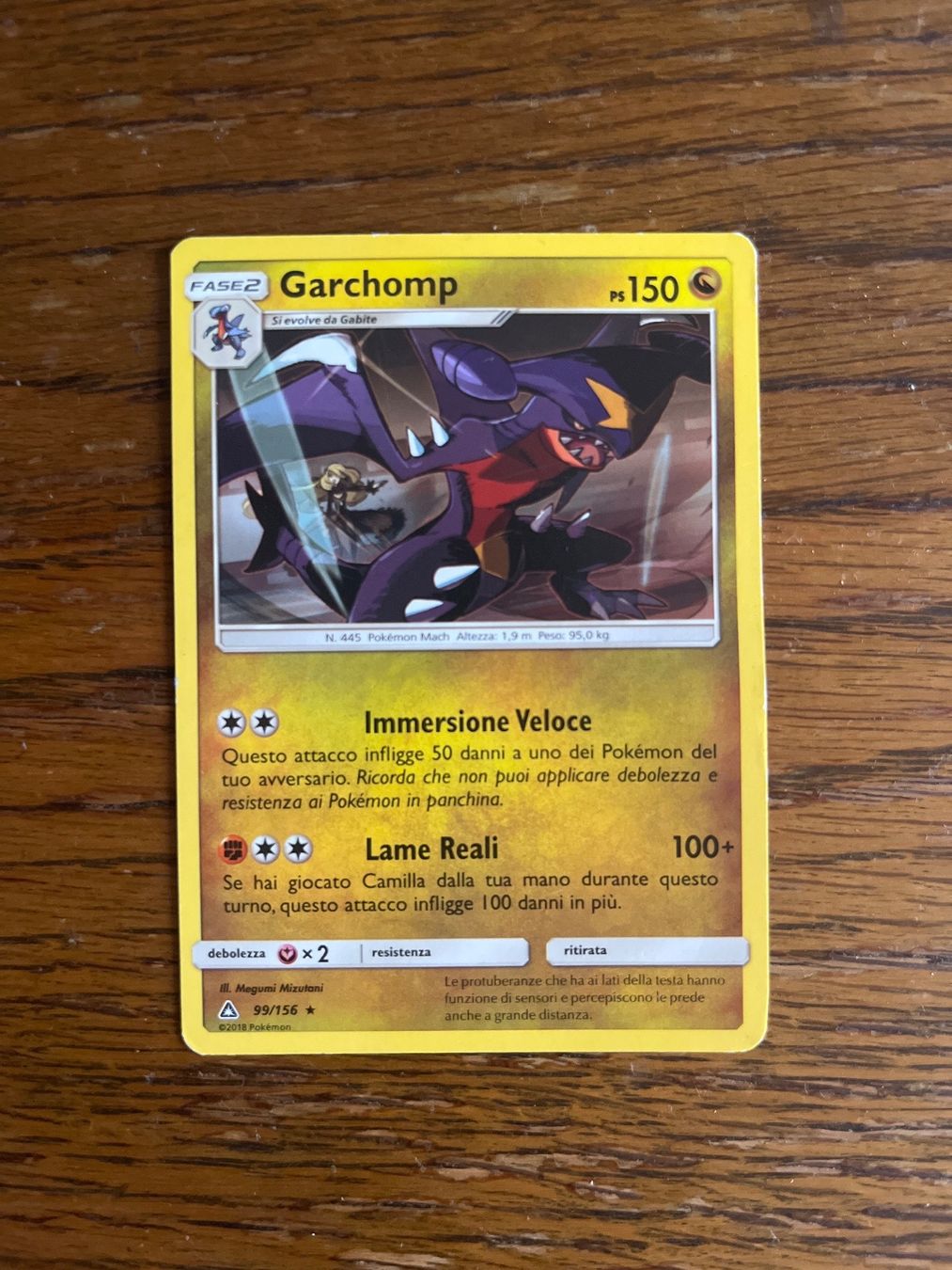 Pokémon Carte collezionabili: Carte Pokemon Garchomp - Ultra Prism - IT – Usato da Vernayaz venduto da Darkfrost