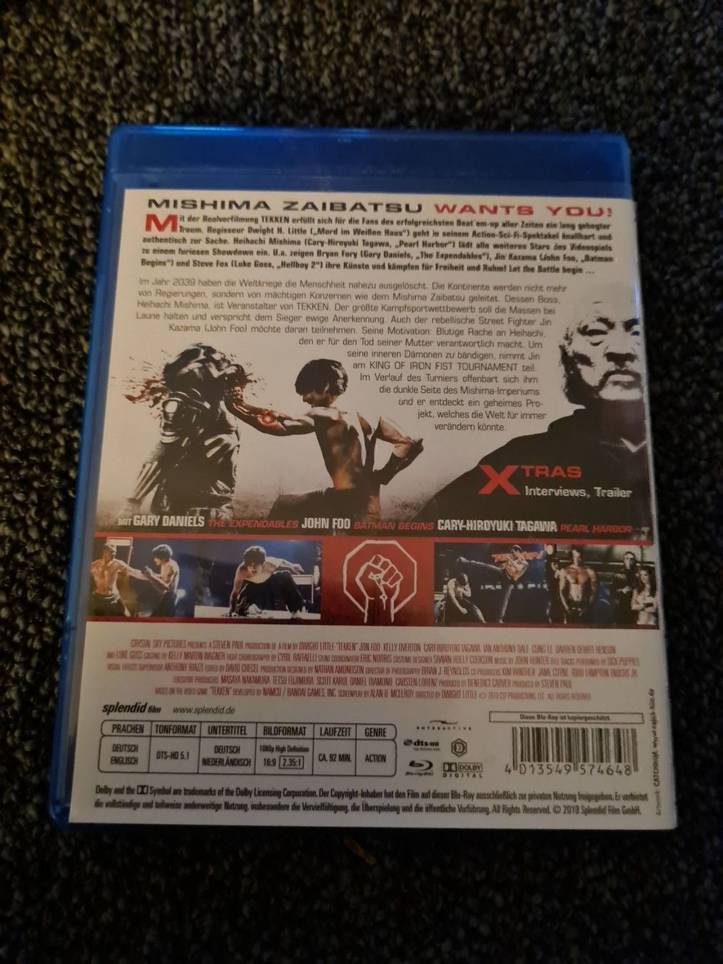 Alle DVDs: TEKKEN – Gebraucht aus Ruswil von jan_bxl5 1