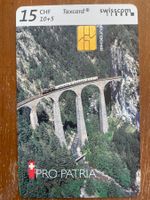 Taxcard Pro Patria, Rhätische Bahn