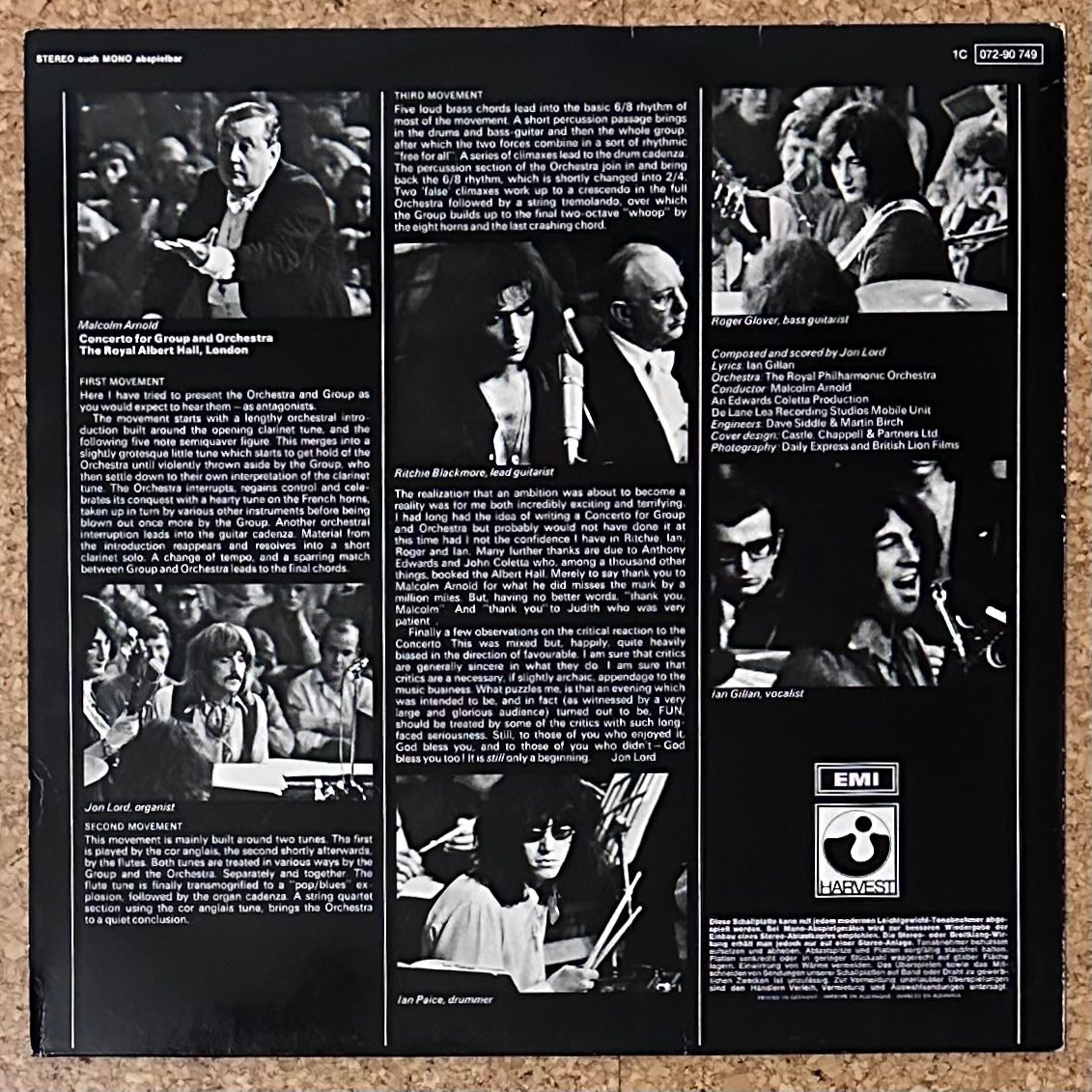Dischi in vinile: LP - Deep Purple - Concerto For Group And Orchestra – Usato da Breganzona venduto da Onairda75 1