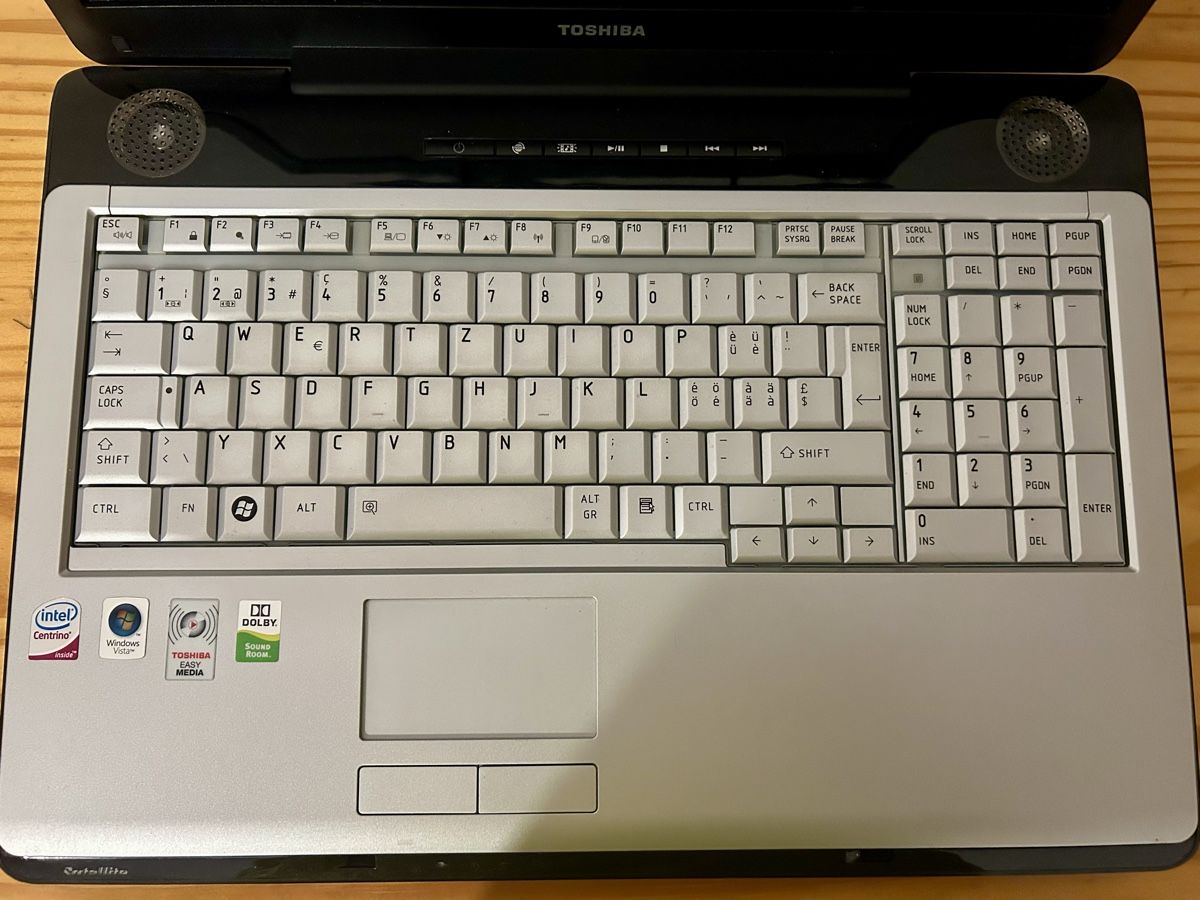 Toshiba Notebook: Toshiba Laptop Satellite P200 – Difettoso da scuol venduto da Totip76 2