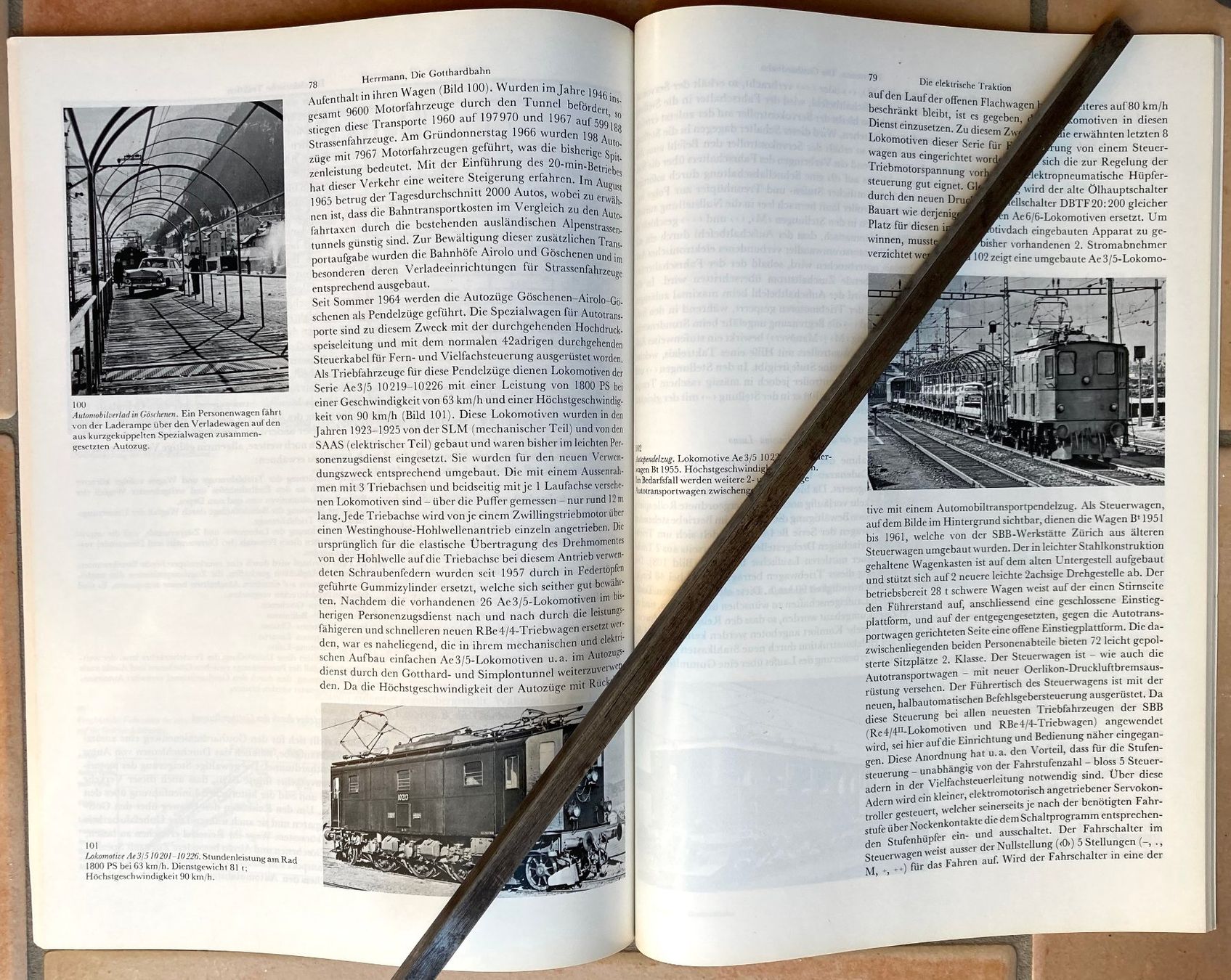 Bücher: Lokomotiven der Gotthardbahn - O. Herrmann, 1971 – Gebraucht aus Versoix von Decapod 5