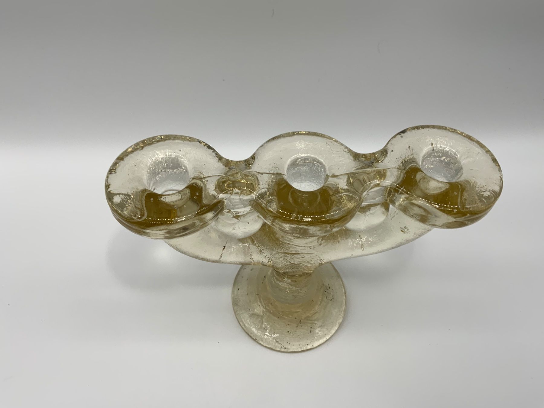 Portacandele: Herz Kerzenständer Pukeberg Glas – Usato da Erlach venduto da silvia3235 1
