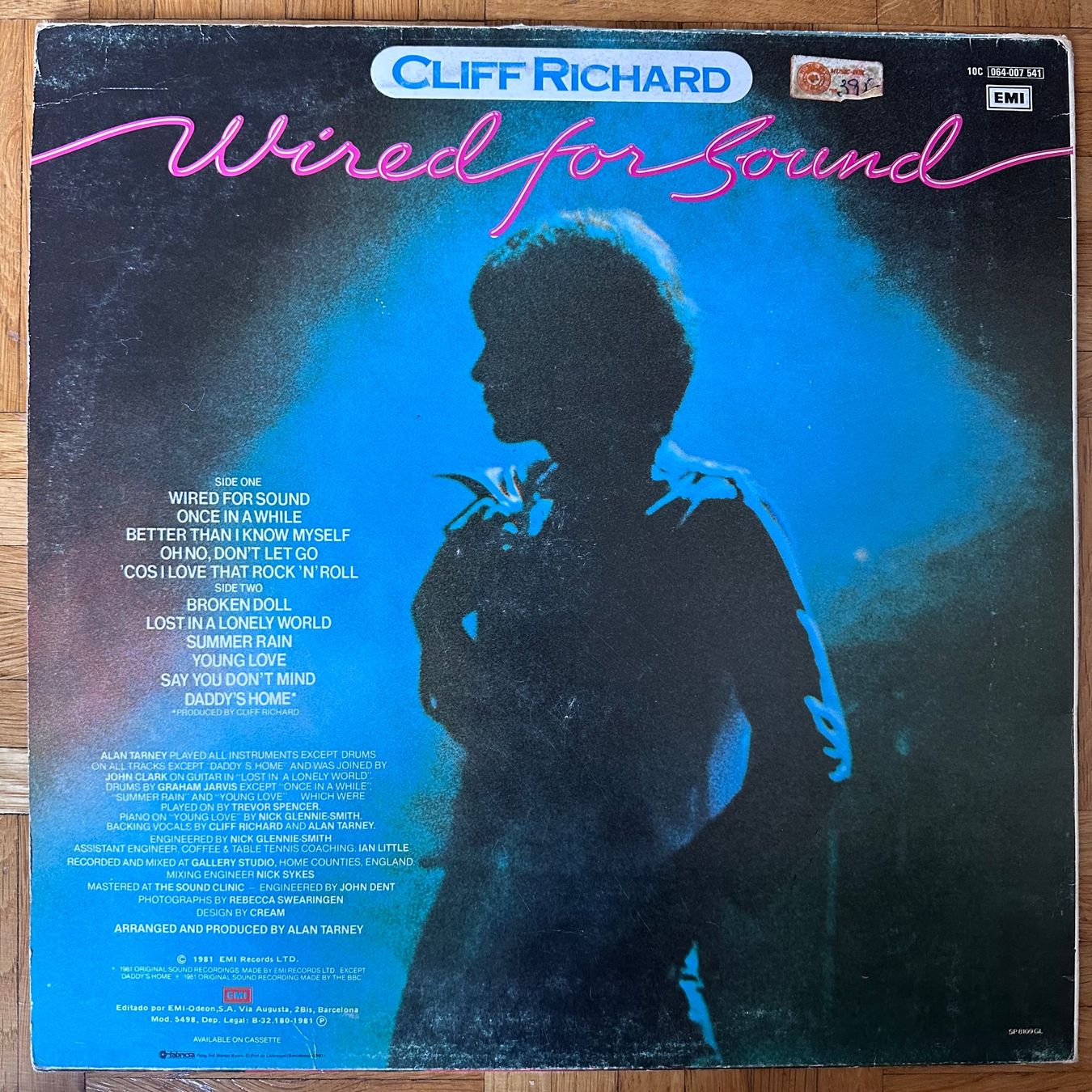 Dischi in vinile: LP - Cliff Richard - Wired For Sound – Usato da Breganzona venduto da Onairda75 1