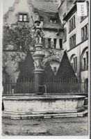Basel - Sevogel-Brunnen beim Staatsarchiv