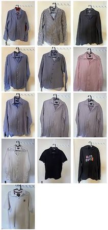 10x Zara Hemden M + Versace Polo + Hoodie | Top Zustand