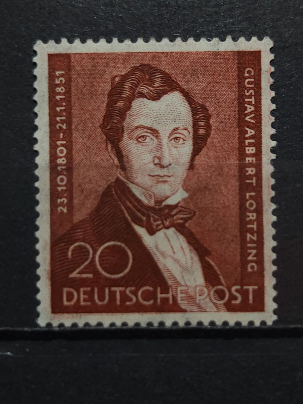 Tutti i francobolli: Berlin Albert Lortzing Mi-Nr.74 Postfrisch Tadellos 60 Fr – Nuovo (secondo la descrizione) da Kriens venduto da Nidfeld45 1