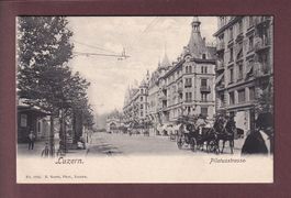 LUZERN - Pilatusstrasse - Kutsche