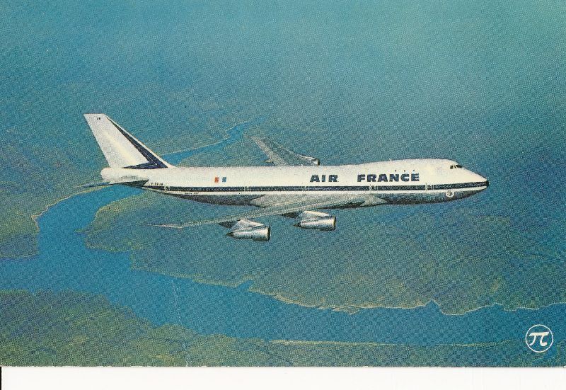 Support Présentoir Avion 1/200 B747 Air France – Pour Maquette Wings / Inflight