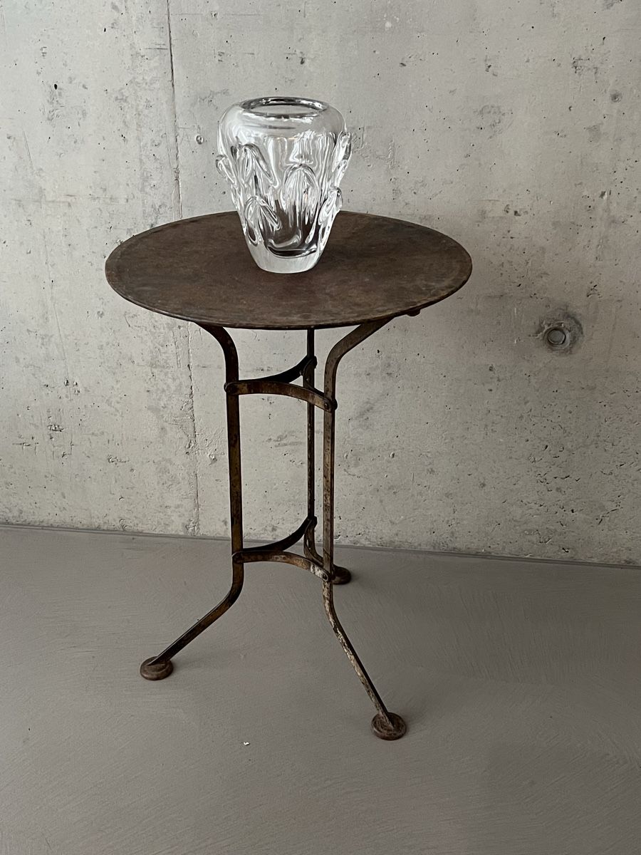 Vasi & Recipienti: Antike, spezielle massive Kristallglas Vase – Usato da Wabern venduto da La-Vitrine 9