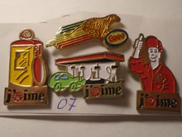 4 ver. Shell, Esso und Jaime Pins (O7)