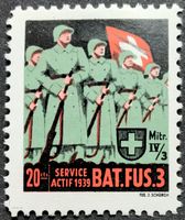Soldatenmarke 2.WK, Mitrailleur Kp IV/3, Wi Inf 50