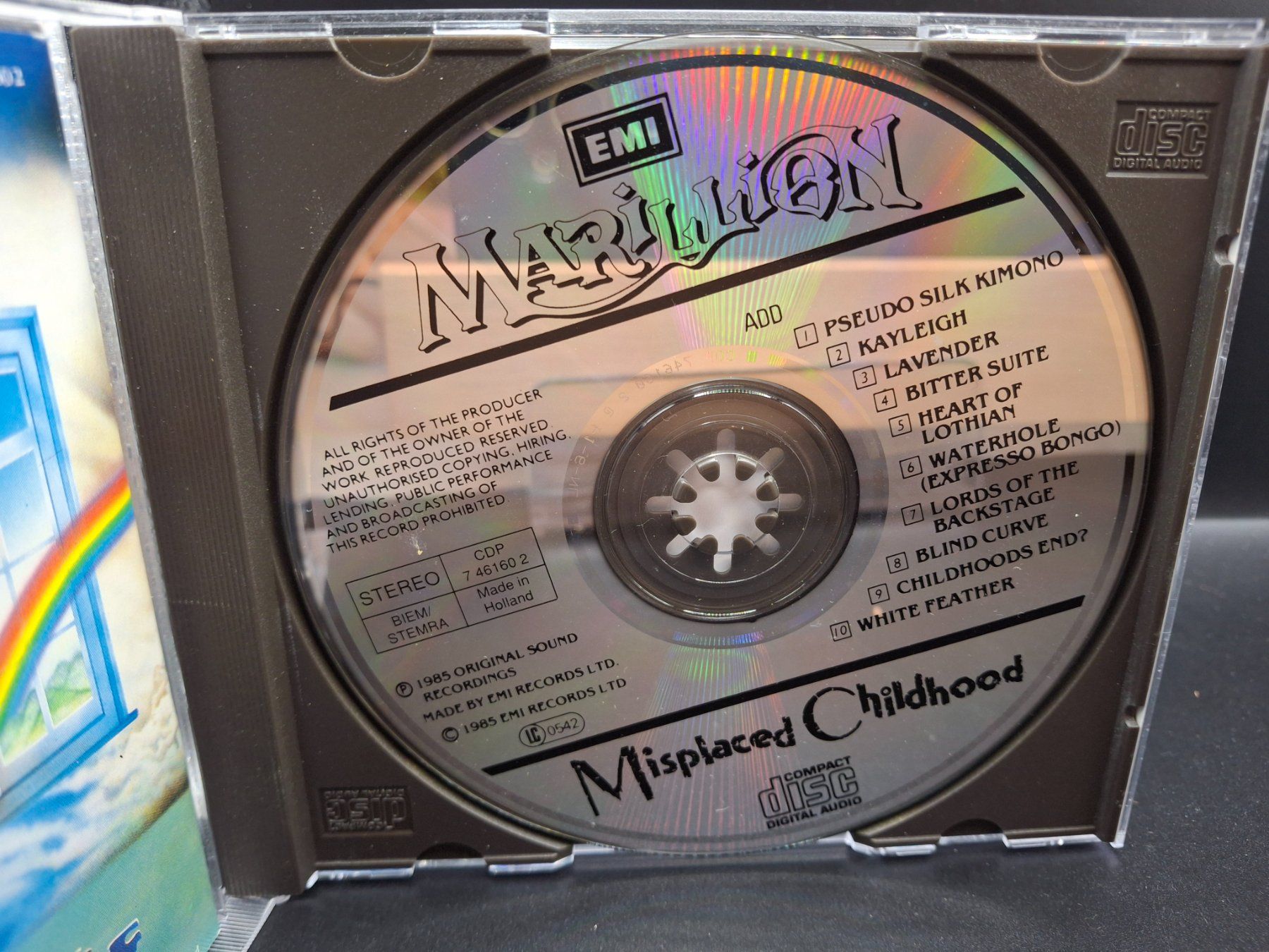 CD: Marillion – Misplaced Childhood – Usato da St.Gallen venduto da jalamusic 2