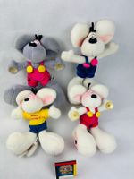 4x Diddl Plüsch Maus Plüschtier diverse Grössen