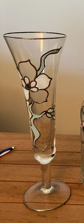 Gläser: Sektgläser Jugendstil Motiv – Neu (gemäss Beschreibung) aus Mönchaltorf von manuski