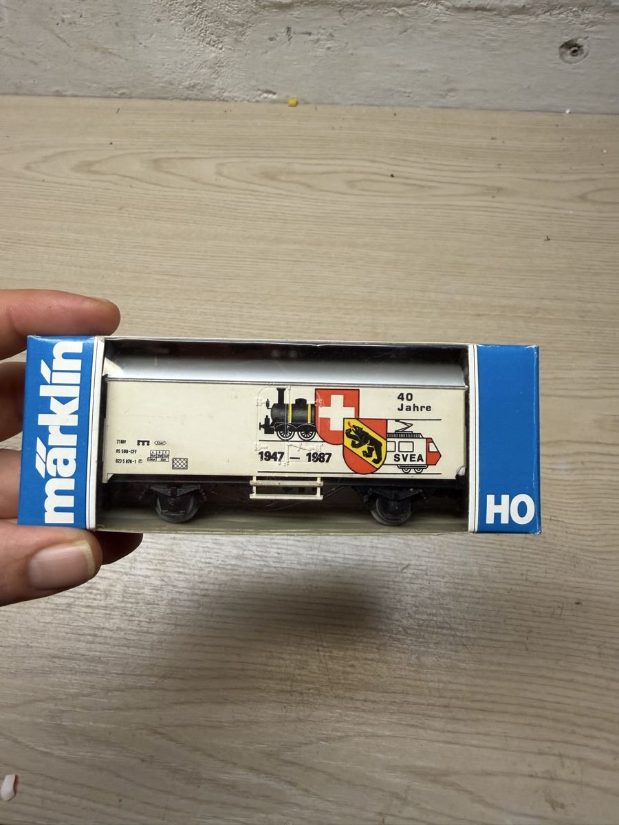 Märklin Modellini di ferrovie: Marklin Güterwagen 4415 HO – Usato da Herzogenbuchsee venduto da ioa_zcm6