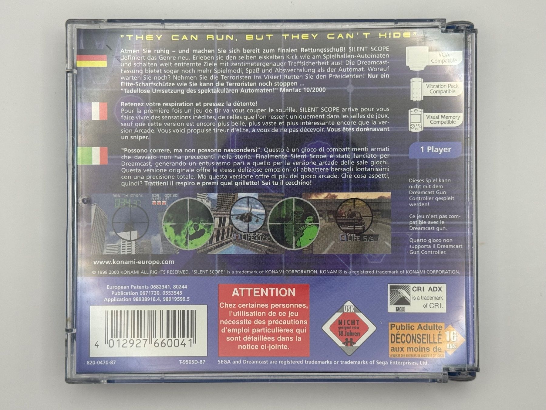 Sega Jeux: Dreamcast Silent Scope – D'occasion à Bettlach par awi_7jcb 1
