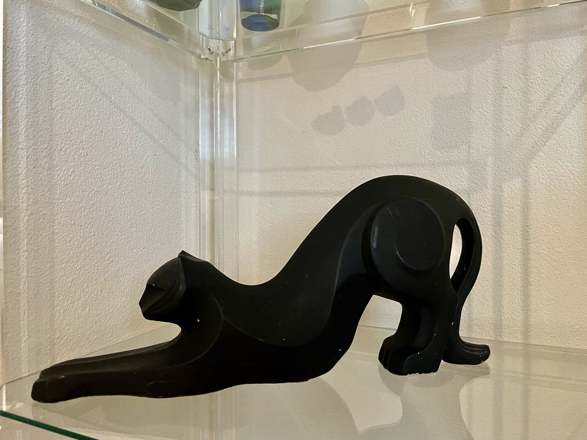 Sculture & Statue: KATZE Austin Skulptur 1990 – Usato da Richterswil venduto da Prangins9 6