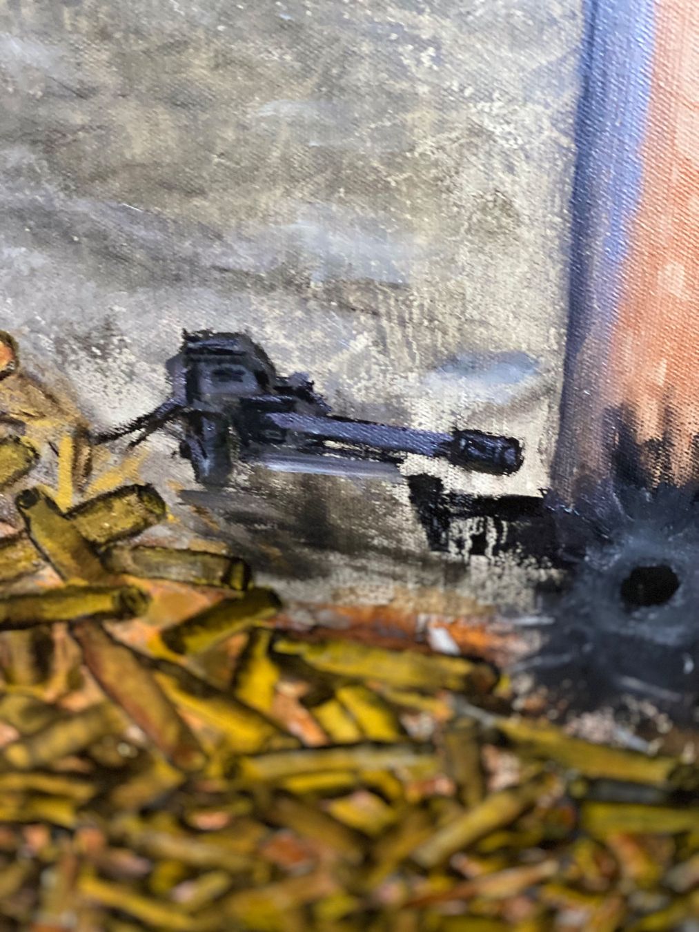 Dipinti: Oil Bild     Krieg/Kunst Doks – Nuovo e nell'imballaggio originale da Beromünster venduto da dok_b8mf 5