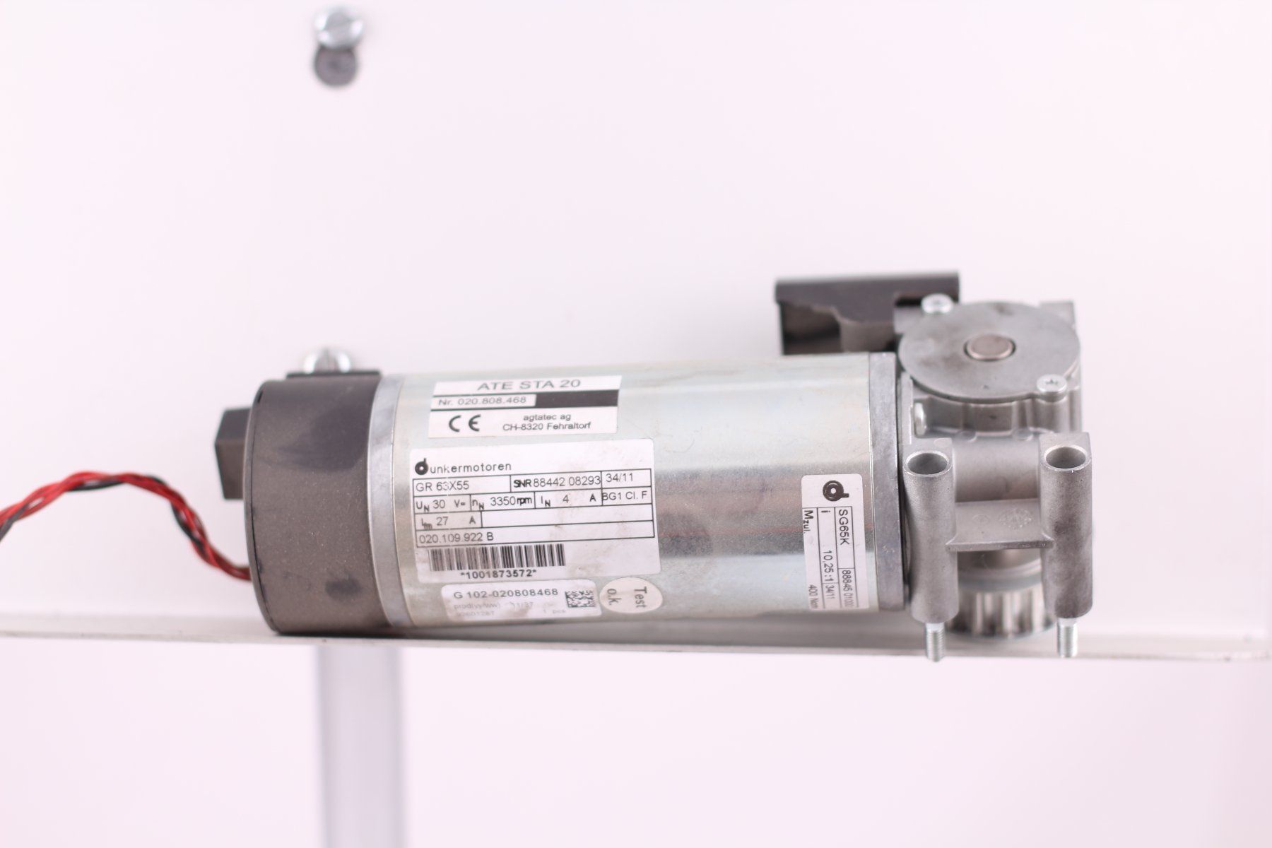 Motoren: Record Agatec ATE STA 20 020.808.468 W37/2011 – Gebraucht aus Winterthur von Hint17