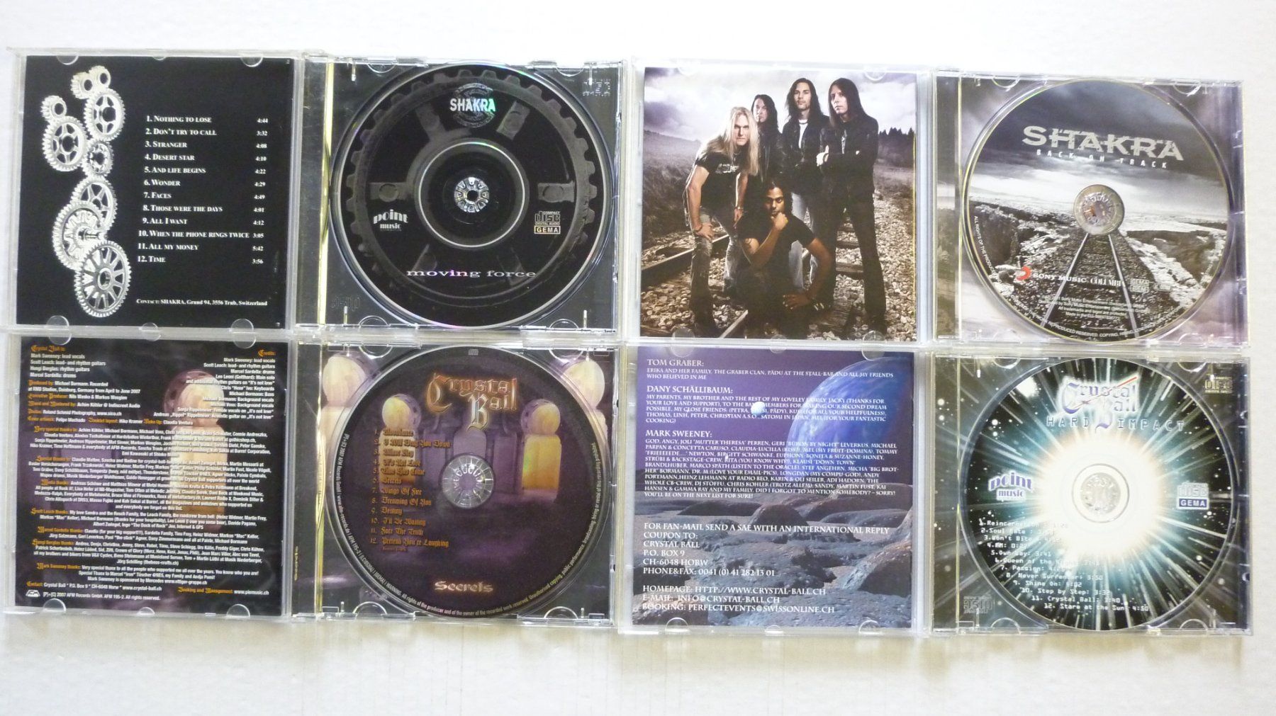 CD: Shakra/Crystal Ball – Usato da Weesen venduto da Speerbezirk 1