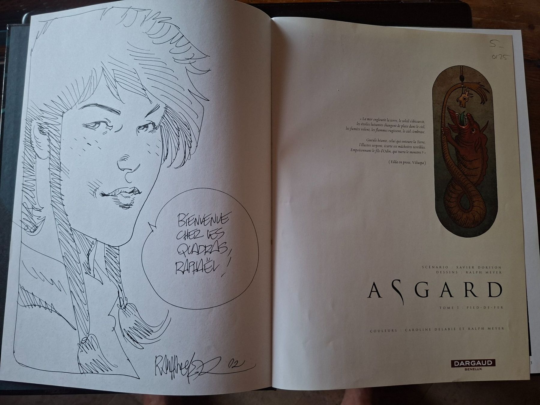BD: ASGARD  N°1  EO  Dédicacé    Pied-de-fer – D'occasion à Neuchâtel par skajams 4