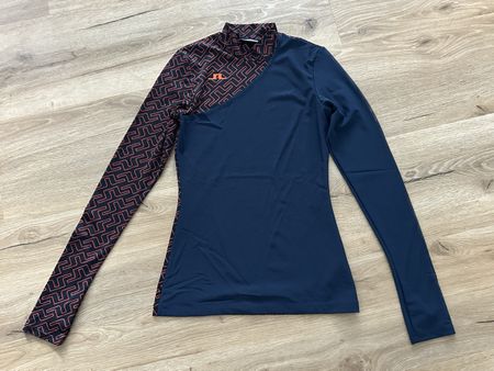 J.Lindeberg Langarmshirt Gr. XS mit Muster