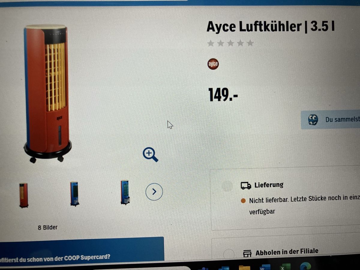 Luftreiniger: Luftkühler – Neu (gemäss Beschreibung) aus Glattbrugg von Carelfer 3