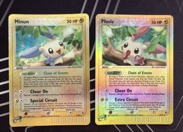 ⚡️2003 Plusle & Minun Reverse Holo Ex Dragon set ab 1 CHF! 
