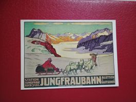 Plakatkarte Affiche Jungfraubahn 1985 (97)