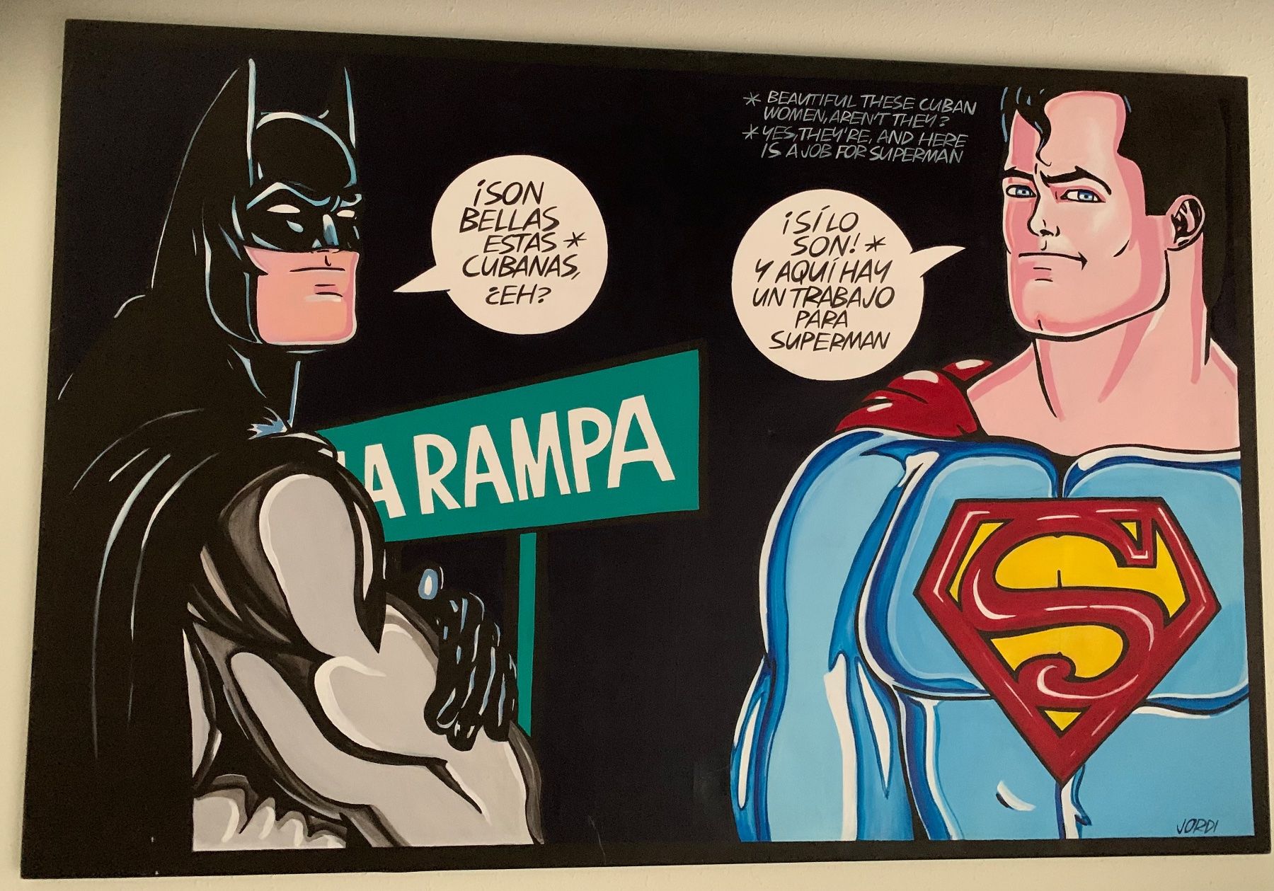 Foto & Immagini: Bedeutendes Bild Cuban Pop Art by Jordi – Usato da Bern venduto da Artbrokerswitzerland