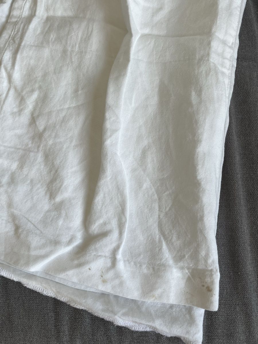 H&M Pantaloni: Weisse Leinenhose – Usato da Wil SG venduto da fam_r6xv 3