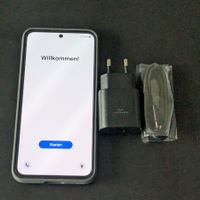 Samsung Galaxy A55 5G mit Glas+ neues Ladegerät+ neue Hülle