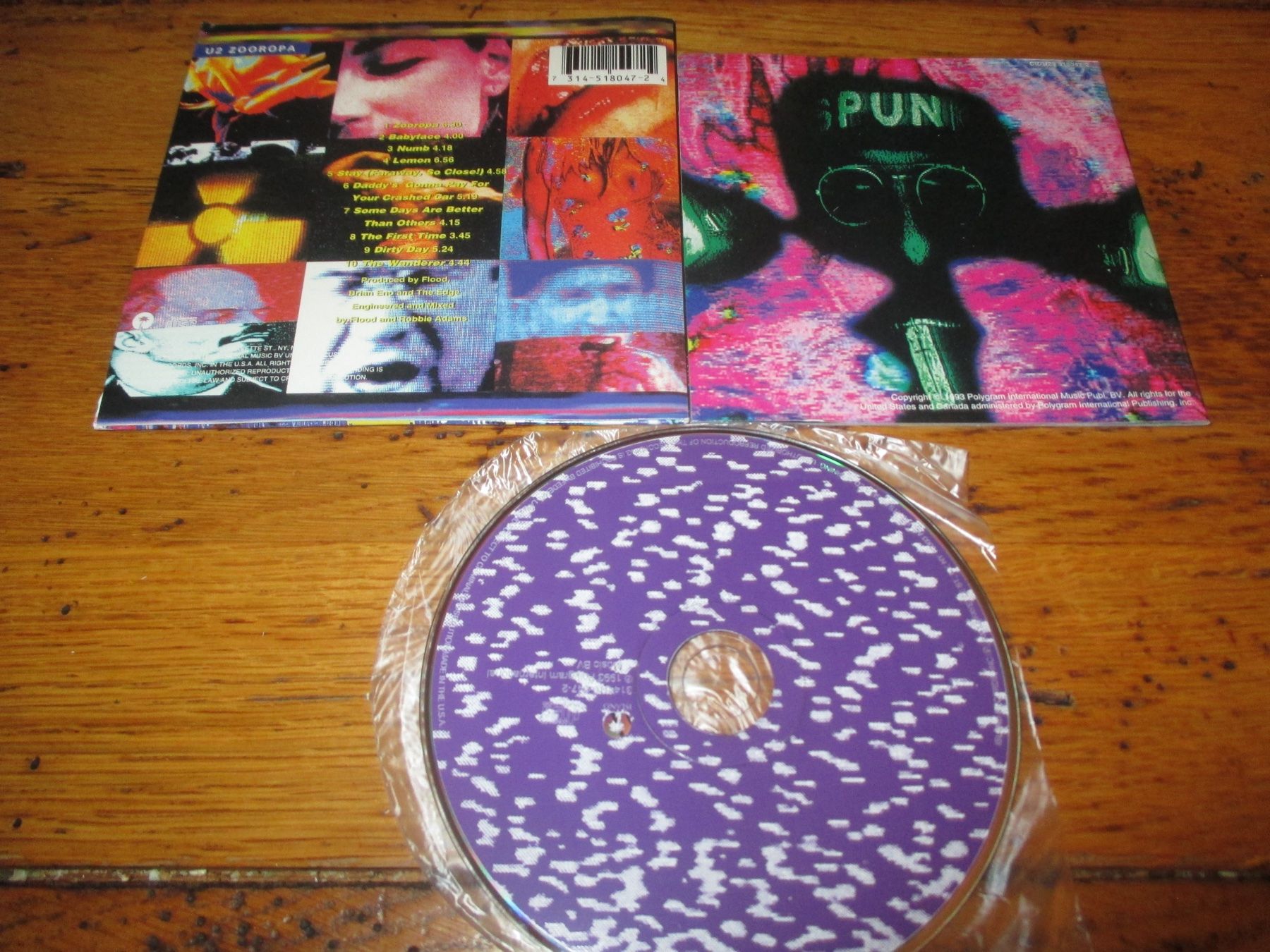 CD: U2 Zooropa CD (mini LP) – Usato da Monthey venduto da blackcat45 1