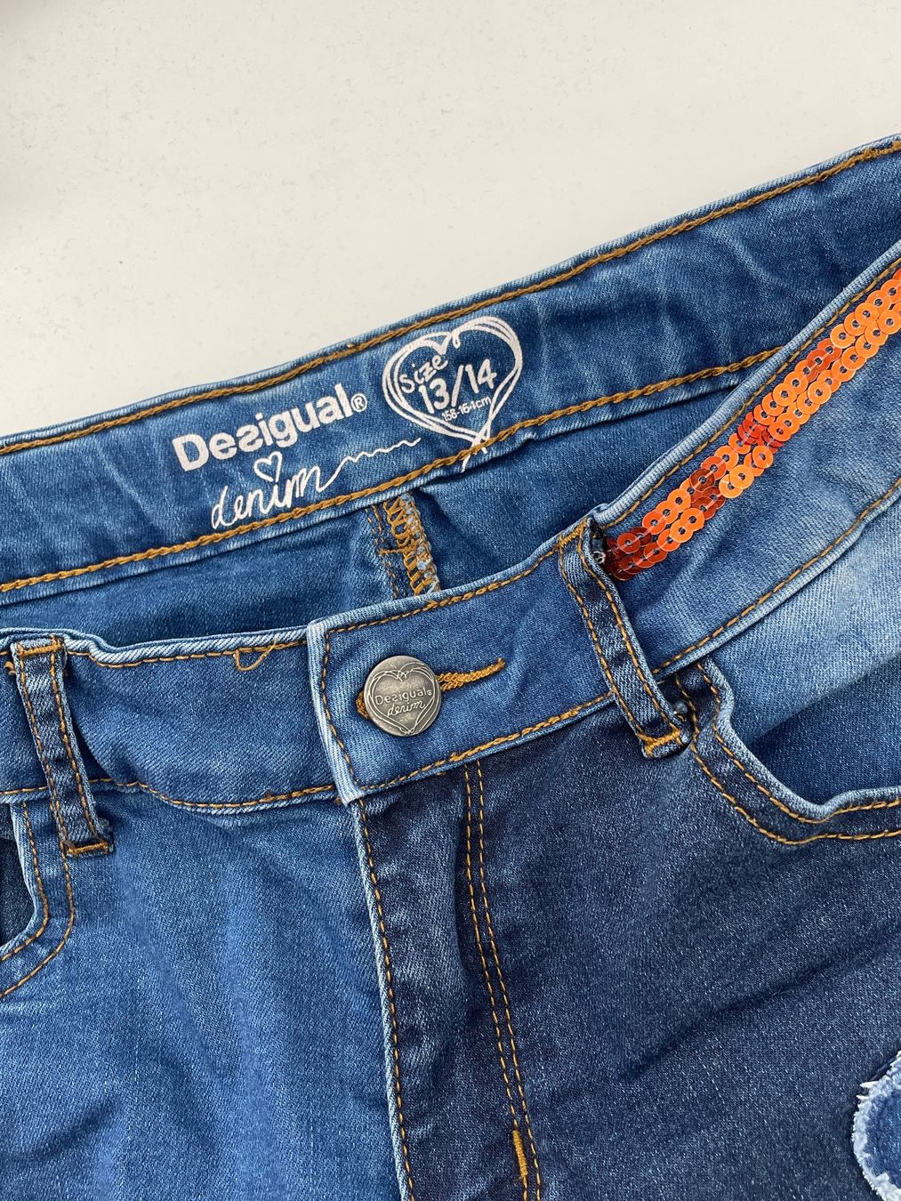 Desigual Hosen: Desigual Jeans Shorts Gr. 158/164 – Gebraucht aus Auenstein von moin. 3