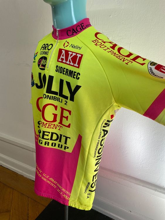 Veste cycliste thermique Hiver Vintage PDM chrome tapes Ultima 80'S - 3