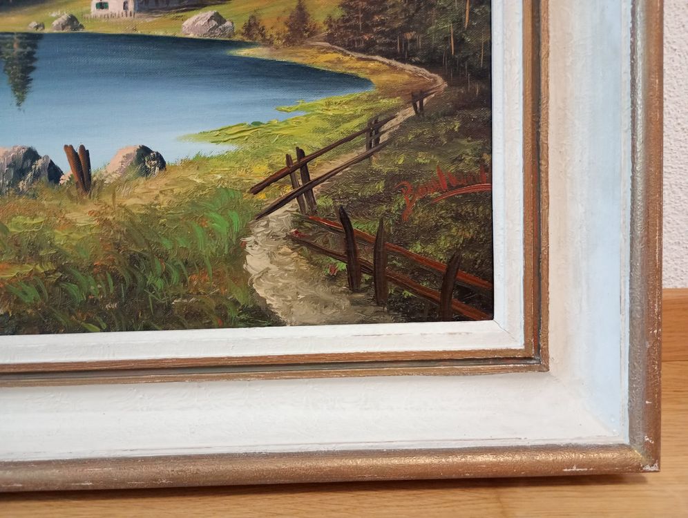 Gräppelensee/Schafberg im Toggenburg 75 cm breit x60 cm hoch (Gebraucht