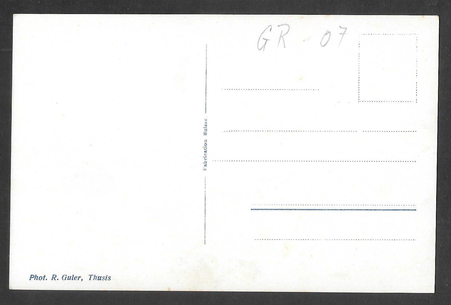 Cartoline postali: Portein mit Blick auf Sarn – Usato da Olten venduto da clotaldi 1