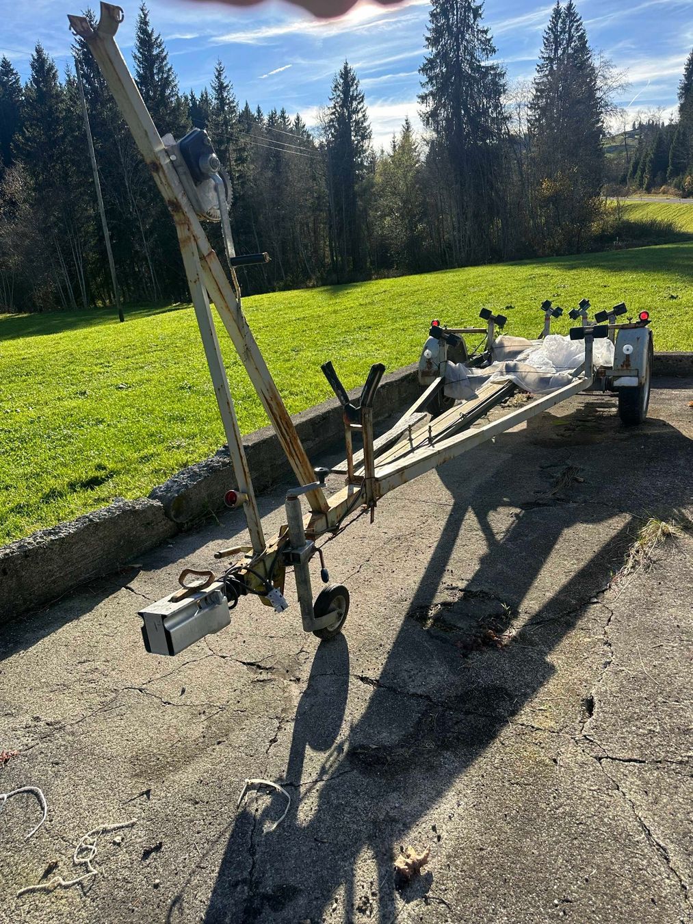Rimorchi: Bootsanhänger für kleinere Boote oder Jetskis – Usato da Bennau venduto da Santolina 1