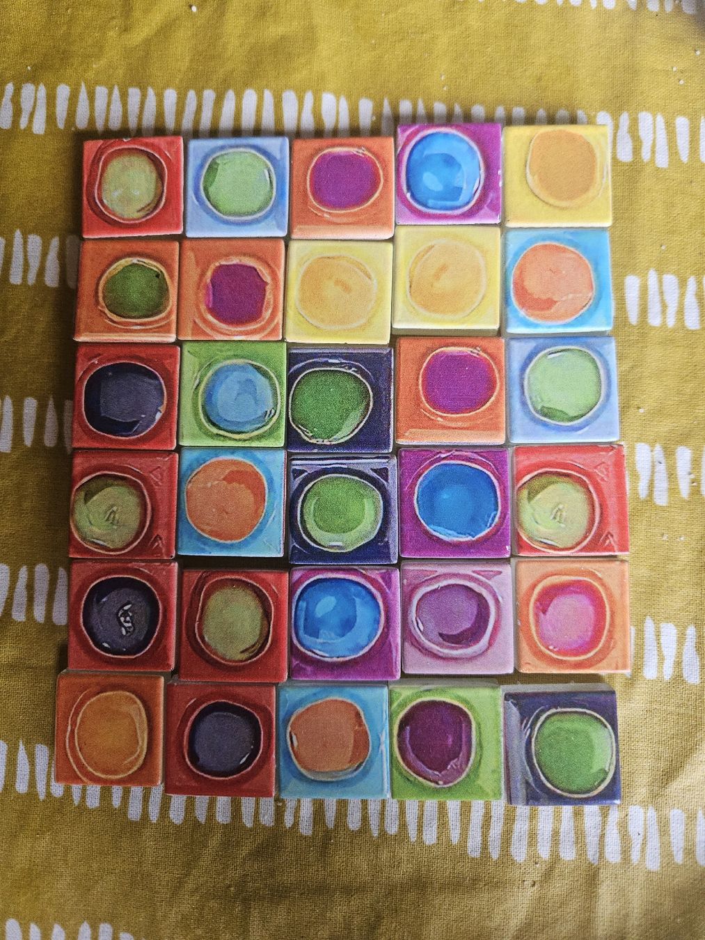 Tutte le decorazioni: 4 sachets mozaïques 2x2cm multicolore verre – Nuovo e nell'imballaggio originale da Thônex venduto da lacomtessedesfees 1