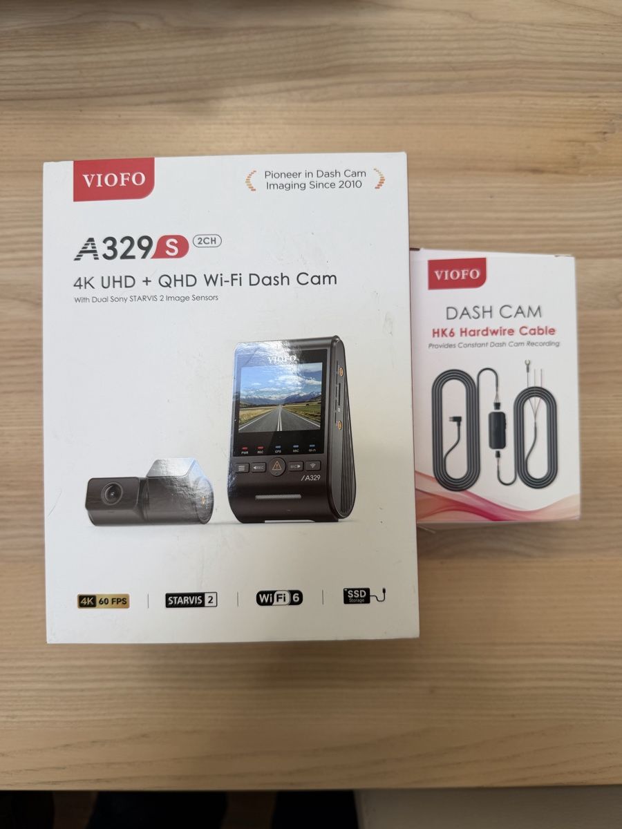 Registratori: Viofo a329s Dashcam incl. Hatdware Kit HK6 – Nuovo (secondo la descrizione) da Baar venduto da Alpenrausch1020