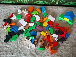 Hübsche Holzfigürchen 71-teilig, Holzspielzeug, neu