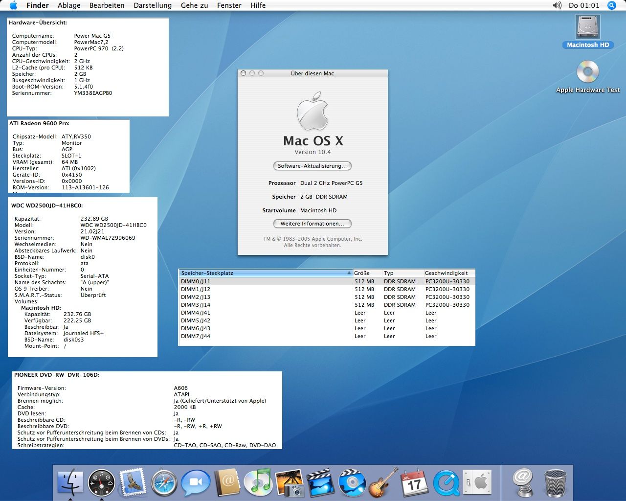 Apple PC: PowerMac G5 (Original) 2.0GHz DP – Usato da Horgen venduto da rrtt 8