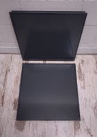 USM Haller 2x Innentablare 35x35 Anthrazitgrau