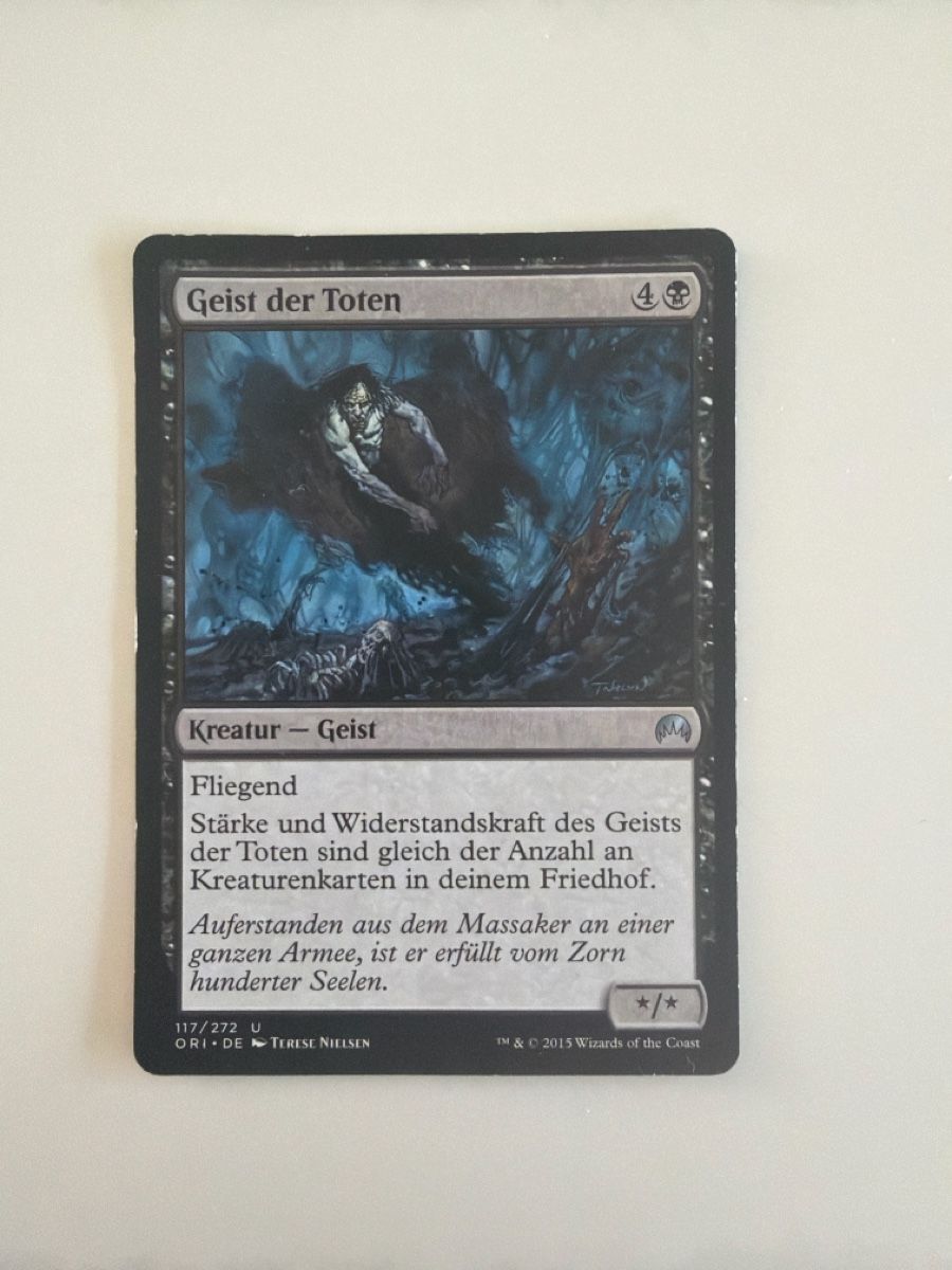 Magic The Gathering Sammelbilder & Trading cards: 1x  Kreatur - Geist: Magic The Gathering – Neu (gemäss Beschreibung) aus Moosseedorf von Jaermann78