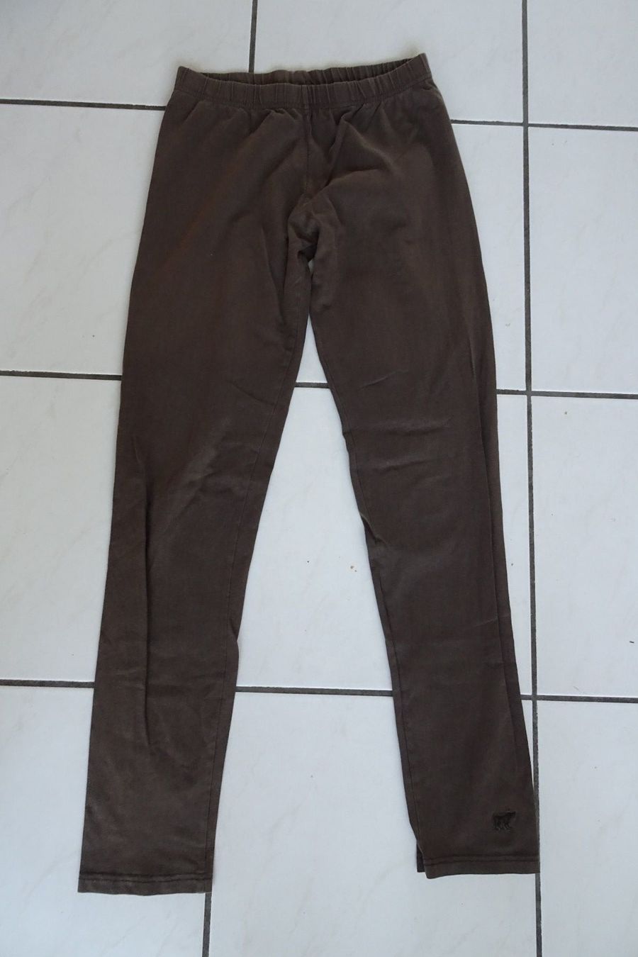 Leggings: Leggins lang braun ca. Gr. 36 – Usato da Strengelbach venduto da schmetterling20