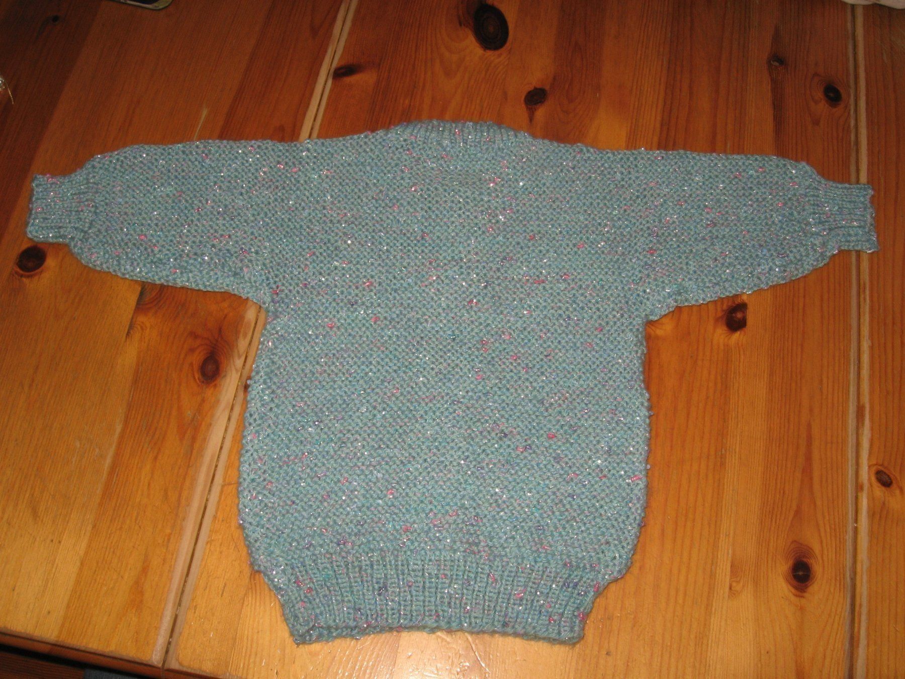 Giacche & Cappotti: Kinderjäckchen selbstgestrickt Gr. 68/74 – Nuovo (secondo la descrizione) da Kaltbrunn venduto da Cindy99