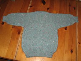 Kinderjäckchen selbstgestrickt Gr. 68/74