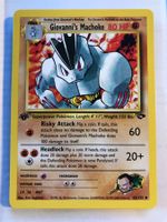 Giovanni's Machoke (unc.) 1st Gym C. - MINT - ab 1.-