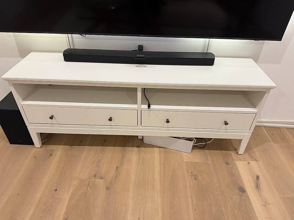 Meuble TV blanc ikea IDANÄS - Ameublement
